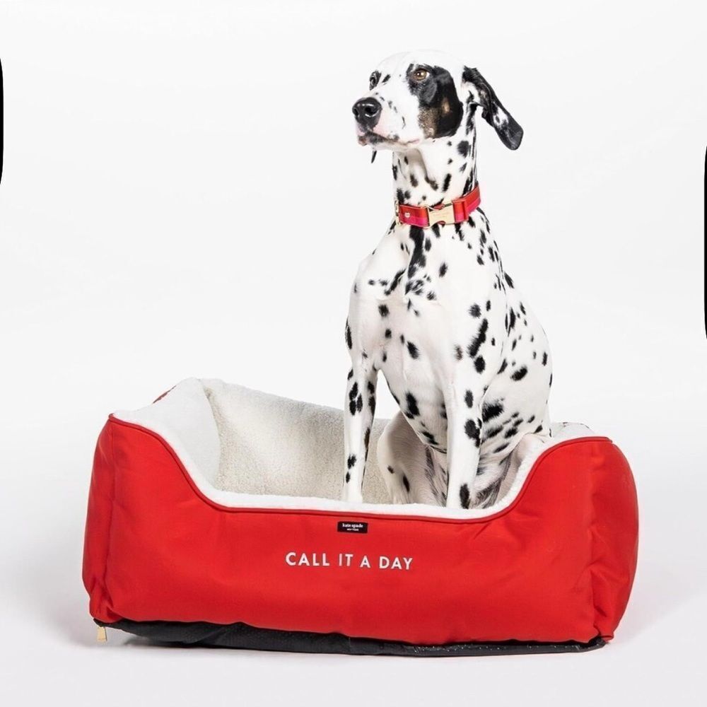 Kate Spade Call It A Day Large Dog Pet Bed NWT